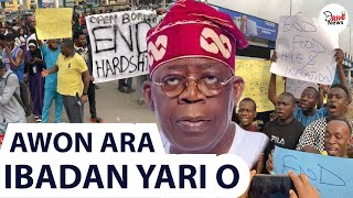 AWON ARA IBADAN YABO TINUBU  PROTEST HIGH COST OF LIVING amp INSECURITY IN YORUBA LAND [upl. by Ainaj]