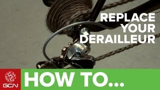 How to Change Your Rear Derailleur  Replacing Your Bikes Rear Mech [upl. by Sheffie631]