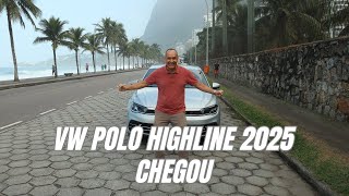 VW POLO HIGHLINE 2025 CHEGOU CONHEÇA EM DETALHES [upl. by Jud]