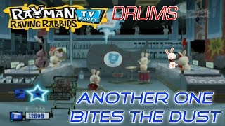 Rayman Raving Rabbids TV Party  Another One Bites The Dust Drums [upl. by Fina265]