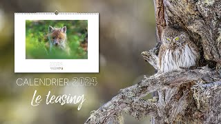 Mon calendrier photo nature 2024  Le teaser [upl. by Devol]