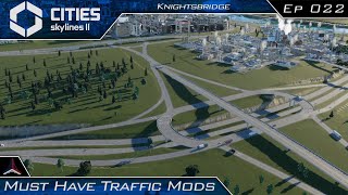 Cities Skylines 2  Must Have Traffic Mods  022 [upl. by Yrrej]