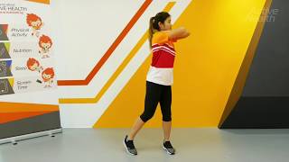 How to improve cardiorespiratory fitness with Squat To Twist Active Health [upl. by Yenahpets]