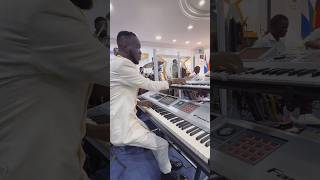 Akwaboah once again playing Church keyboard with full Energy akwaboah [upl. by Ellehcrad455]