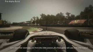 Official F1 2010 game preview [upl. by Kutzer655]