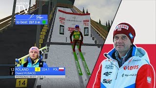 KONKURS DRUŻYNOWY  PLANICA  DSJ 4 Trener narodowy SEZON 2 [upl. by Aseyt]