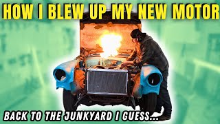 Junkyard Motor First Start Proving The Internet Wrong [upl. by Beverlie]