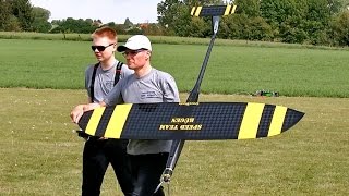 CROCOBLADE 447 KMH 278 MPH HUGE F3S RC SPEEDER FLIGHT DEMONSTRATION  Bad Wünnenberg 2016 [upl. by Darken829]