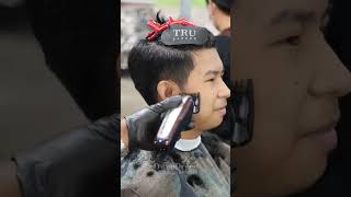 Classic Barbers Cut Haircut Tutorial [upl. by Lelith577]