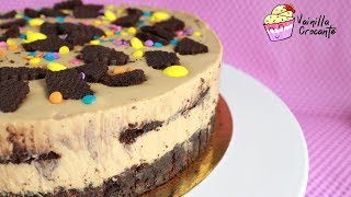 CHOCOTORTA REDONDA PARA CUMPLEAÑOS ¡Sin horno │ Vainilla Crocante [upl. by Akeemaj]