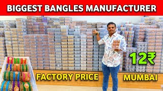 Bangles Manufacturer Mumbai  Wholesale Bangles Market Mumbai  Metal Bangles Market Mumbai [upl. by Wyn]