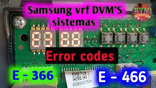 Error codes E 366  E 466 how to fix [upl. by Halla]