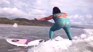 Plus Size Surfer  Kanoa Greene [upl. by Ailemap663]