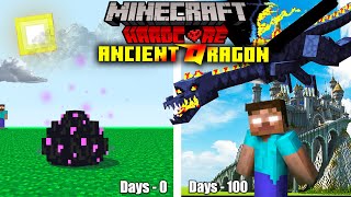 I Survive in Ancient Dragon Times Ep2 Back to Past Minecraft Hardcore [upl. by Hofmann]