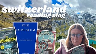 cosy vlog 🌲🏔️❄️ reading books about switzerland in the swiss alps [upl. by Showker]