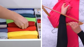 Fold Like a Pro With These Easy Clothes Folding Hacks [upl. by Anaila224]