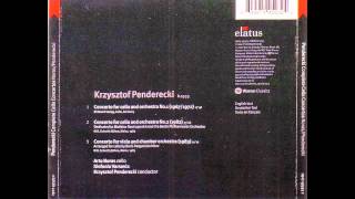 Krzysztof Penderecki  Complete Cello Concertos [upl. by Kile]