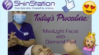 Click link below for the fixed audio MaxiLight Facial amp Diamond Peel SkinStation SM MegaMall [upl. by Botzow]