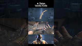 Talon Knife Vanilla Combo knifeglovesagent cs2 cs2skins [upl. by Richela]