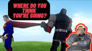 Darkseid vs Superman Fight DC Reaction [upl. by Nosneb]