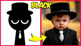 INCREDIBOX SPRUNKI Characters but BABIES 👶  🔊Guess The Incredibox Sprunki Characters by their VOICE [upl. by Ahsienar]