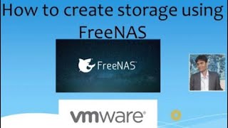 How to configure FreeNAS on ESX host for iscsi storage on vmware Part 2 [upl. by Nnair957]