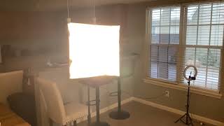 Torjim Softbox Photography Lighting Kit Professional Photo Studio Lighting with 2x27x27in Soft Box [upl. by Ladonna116]