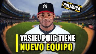 ULTIMA HORA YASIEL PUIG FIRMA CONTRATO PODEROSO Y REGRESA AL BEISBOL [upl. by Pudens999]