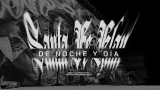 Santa Fe Klan  De Noche y Día Lyric Video [upl. by Ihsir]