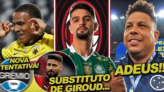 Milan sonda Flaco López Grêmio insiste em Niclas Eliasson Ronaldo encaminha venda do Cruzeiro E [upl. by Assilram]