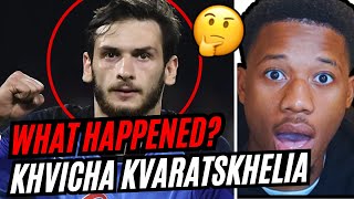 REACTING TO KHVICHA KVARATSKHELIA 2024 [upl. by Dnomyaw]