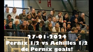 Pernix 1 en 2 vs Achilles 1 en 2  de Pernix goals [upl. by Eenhat]