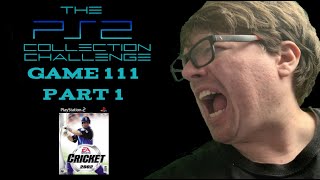 Beating Every PS2 Game  Game 111  Cricket 2002  Part 1 [upl. by Annek533]