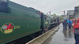 eddystone rolling into grosmont NYMR [upl. by Cyril]