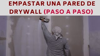 Como empastar una pared de drywall [upl. by Peterman]