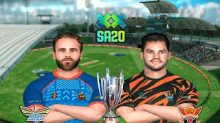 SA20🏆  Sunrisers Eastern Cape vs Durban Super Giants  RealCricket [upl. by Nedap]