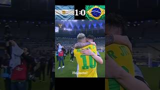 Argentina Vs Brazil Final Copa America 2021 Highlights 🇦🇷🤯🇧🇷 shorts football viralshorts [upl. by Anitteb959]