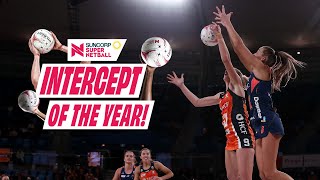 Top 8 Intercepts of 2022  Suncorp Super Netball [upl. by Lativa]