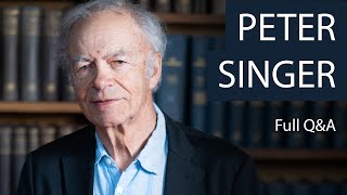 Peter Singer  Full QampA at The Oxford Union [upl. by Ydnor6]