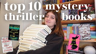 my top 10 mystery thriller booktok books that are worth the hype 📚⭐️🔪 [upl. by Courtney724]