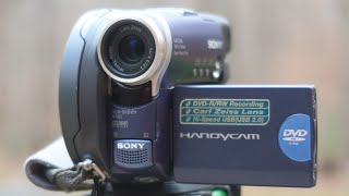 Sony Handycam DCRDVD101 Review and Test Footage [upl. by Fidelis]