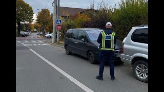 Acțiuni preventive în intersecții  Sancțiuni pentru cine nu respectă prevederile legale novatvro [upl. by Gowrie29]