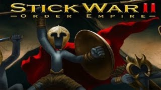 Stick War 2 Gameplay First battle HD [upl. by Yenhpad234]