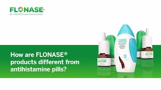 How are FLONASE® products different from antihistamine pills [upl. by Ardle649]