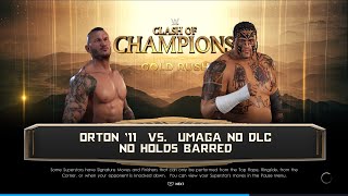 WWE 2K22 Randy Orton Vs Umaga In No Holds Barred Match Gameplay On PS4 [upl. by Cutter]