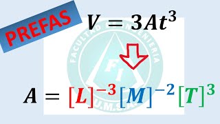 Análisis dimensional Física Prefas ejercicios resueltos UMSA principio de la homogeneidad [upl. by Adeehsar]