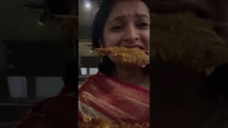 First dinner night after marriage shivanshree video miniblog shortvideos funny foodvlog sushre [upl. by Amekahs]