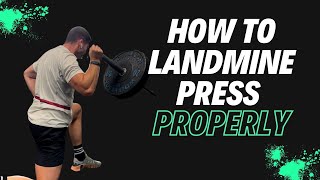 How to Landmine Press [upl. by Raamaj605]