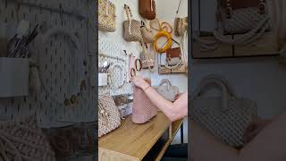 Macrame Bag Tutorial YouTube TruSzu [upl. by Sorcim]