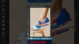 Adobe Photoshop 2024 Shoe mockup drawing Tips ll Adobe illustrator shorts photoshop tutorial [upl. by Solhcin]